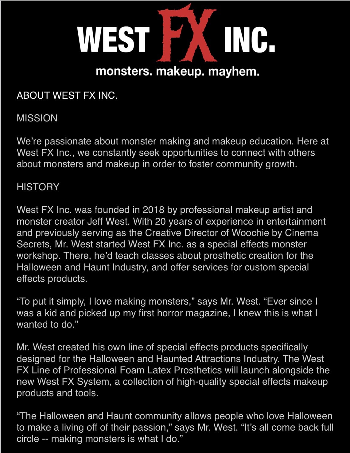 Company info Company info