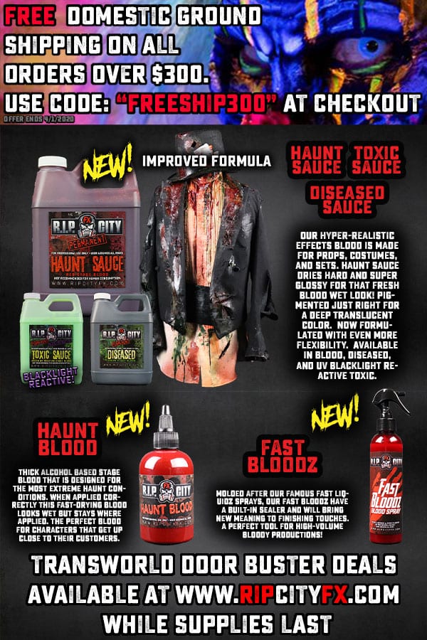 R.I.P. City FX ShopSinister.com Sale